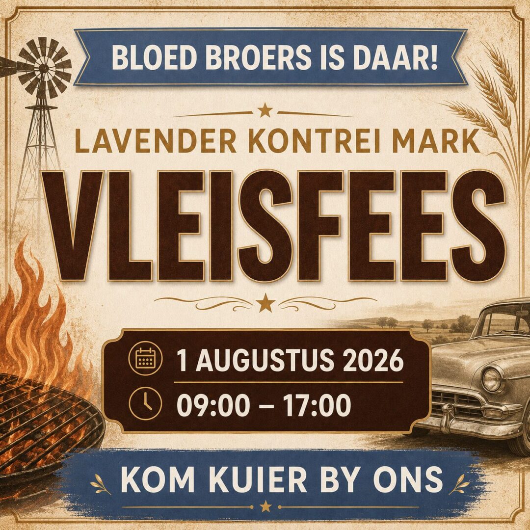 Bloed Broers by Lavender Kontrei Mark Vleisfees op 1 Augustus 2026