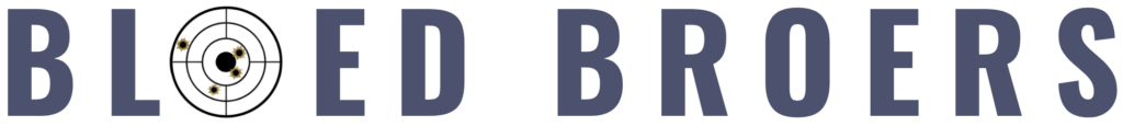 Bloed Broers leer- en houtprodukte op ’n rustieke werkbank